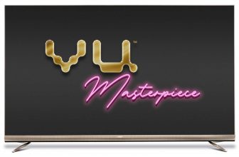 Vu 215cm (85 inches) The Masterpiece 4K Ultra HD Android QLED TV 85QPX (Armani Gold) (2020 Model)