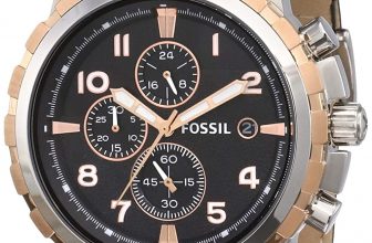 Fossil Dean Chronograph Black Dial Men’s Watch-FS4545