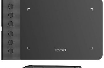 XP-Pen StarG640S Android Supported Graphics Drawing Tablet Pen Tablet (6×4 Size, 6 Shortcut Keys, 8192 Levels of Pressure Sensitivity, Battery Free Stylus and 20 Replacement nibs)