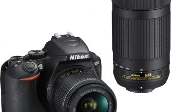 Nikon D3500 DX-Format DSLR Two Lens Kit with AF-P DX Nikkor 18-55mm f/3.5-5.6G VR & AF-P DX Nikkor 70-300mm f/4.5-6.3G ED (Black)