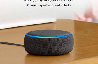 Echo Dot (3rd Gen) – #1 smart speaker brand in India with Alexa (Black)