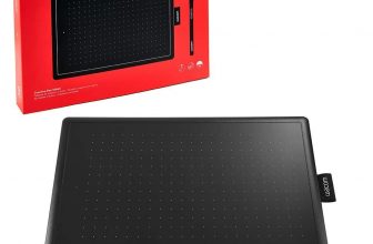 Wacom One by CTL-472/K0-CX Small 6-inch x 3.5-inch Graphic Tablet (Red/Black)