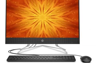 HP All-in-One 24-df0215in 23.8-Inch (60.4 cm) FHD with Alexa Built-in (AMD Ryzen 3-3250U/8GB/256GB SSD + 1TB HDD/Win 10/MS Office 2019/Jet Black)