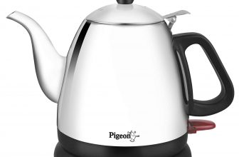 Pigeon by Stovekraft Swell Electric Kettle with Stainless Steel Body, 0.7 Litre Boiler for Water, Instant Noodles, Soup etc