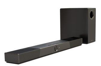 CREATIVE SXFI CARRIER Dolby Atmos® Speaker System Soundbar with Wireless Subwoofer and Super X-Fi® Headphone Holography