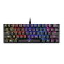 Ant Esports MK1200 Mini Wired Mechanical Gaming Keyboard with RGB Backlit Lighting with 60% Compact Form Factor – Outemu Red Switch