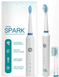 Caresmith SPARK Rechargeable Electric Toothbrush (White) | 2 Brush Heads | 6 Operational Modes