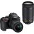 Nikon D3500 DX-Format DSLR Two Lens Kit with AF-P DX Nikkor 18-55mm f/3.5-5.6G VR & AF-P DX Nikkor 70-300mm f/4.5-6.3G ED (Black)