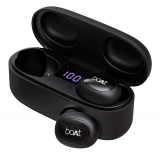 boAt Airdopes 121v2 TWS Earbuds with Bluetooth V5.0, Immersive Audio, Up to 14H Total Playback, Instant Voice Assistant, Easy Access Controls with Mic and Dual Tone Ergonomic Design(Active Black)