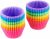 AmazonBasics Reusable Silicone Baking Cups (Multicolor ) -Pack of 24