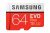 Samsung EVO Plus 64GB microSDXC UHS-I 100MB/s Full HD & 4K UHD Memory Card with Adapter (MB-MC64HA)