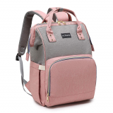 Motherly Stylish Babies Diaper Bags for Mothers – Economical Version (Grey Pink)